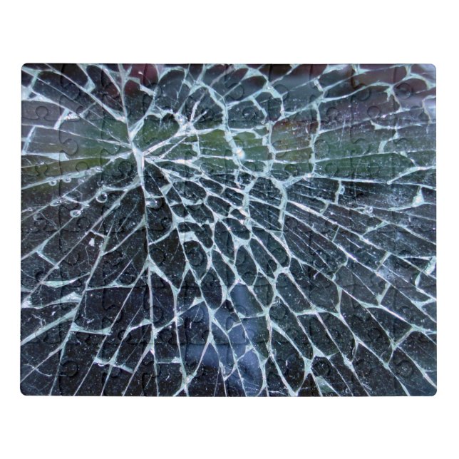 Broken Glass Screen Jigsaw Puzzle (Puzzle Horizontal)