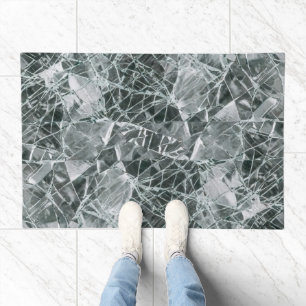 Broken Glass Surface (Style 5) Oil Painting Doormat