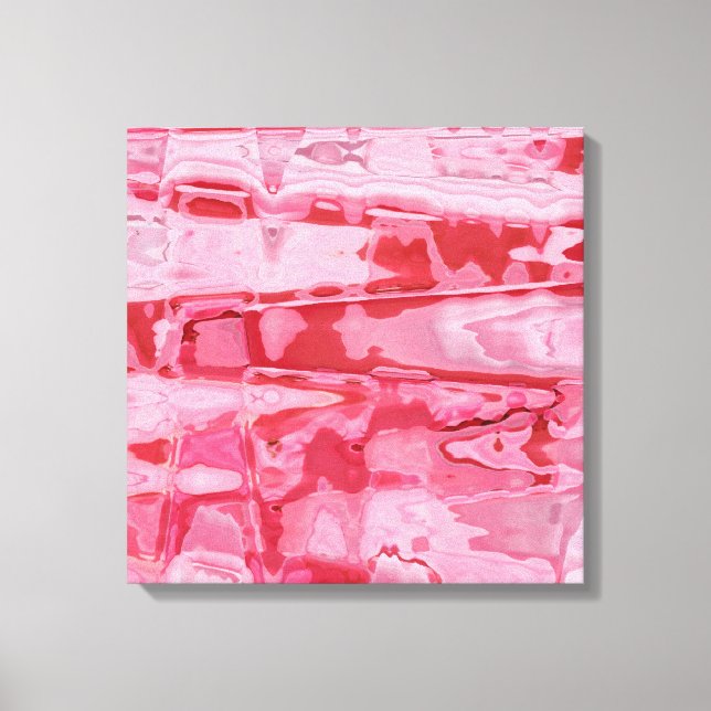 Broken Heart Abstract Canvas Print (Front)