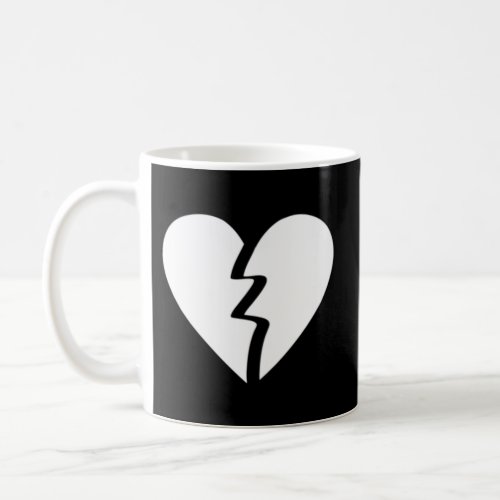 Broken Heart Anti Sad Breakup Divorce Heartbroken Coffee Mug