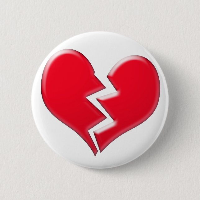 Broken heart button (Front)