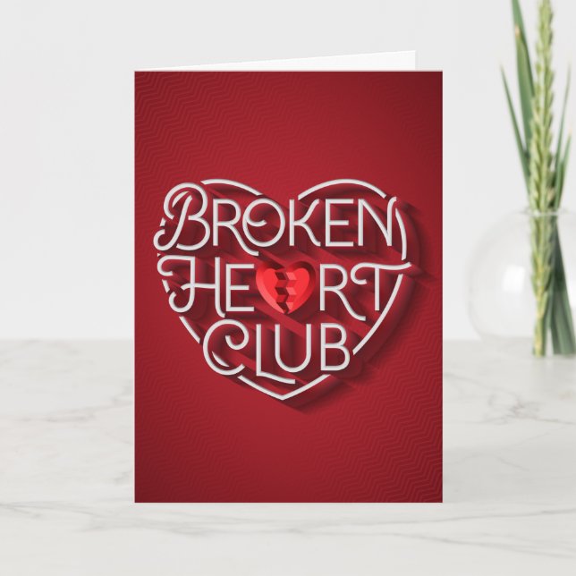 Broken Heart Club / Folded Card (Front)