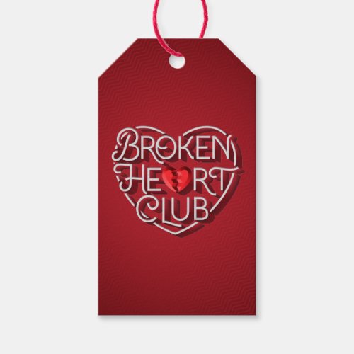 Broken Heart Club  Gift Tag