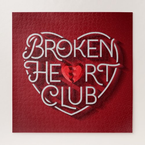 Broken Heart Club Puzzle 20x20