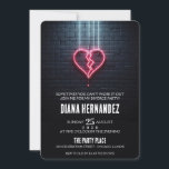 Broken Heart Divorce Party Invitation<br><div class="desc">Sometimes things don't work out and it's OK! Have a night to let it out! We are happy to customize this further for you,  please feel free to send us a message for assistance.</div>