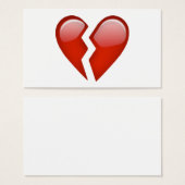 Broken Heart - Emoji (Front & Back)