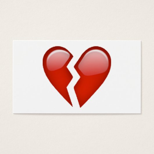 Broken Heart - Emoji (Front)