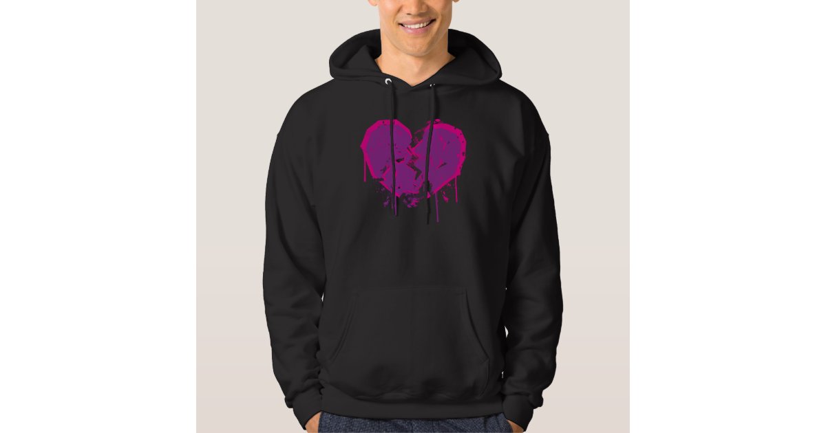 broken heart hoodie