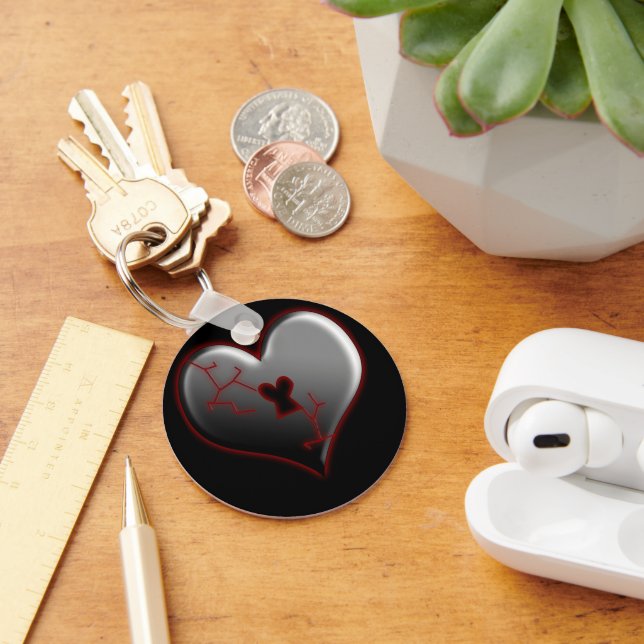 Broken Heart Keychain (Desk)