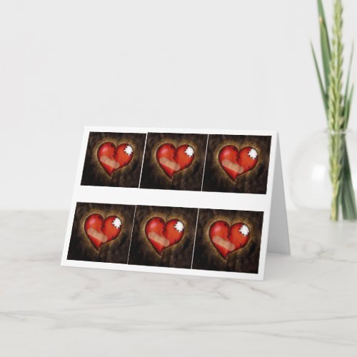 Broken HeartMending Heart_greeting card