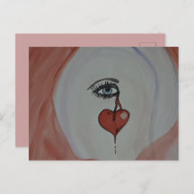 Broken Heart Postcard
