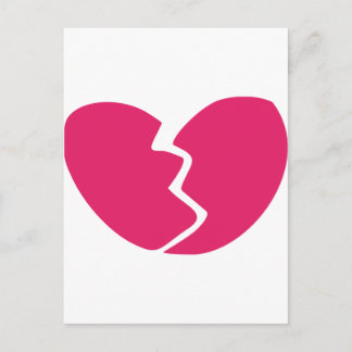 Broken Heart Postcard