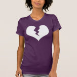 Broken Heart T-shirt at Zazzle
