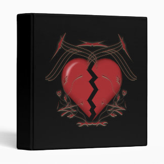 Broken Heart & Tribal Graphics: Custom Binder
