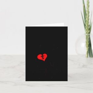 Broken Heart Valentine  Card