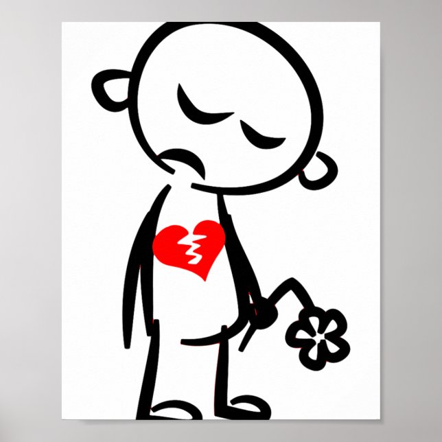 Broken Heart Valentine  Poster (Front)