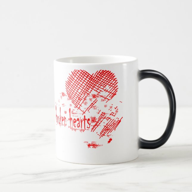 broken hearts color morph mug  (Right)