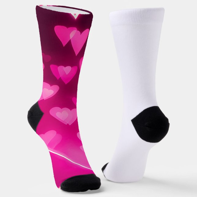 "Broken Hearts Socks (Angled)