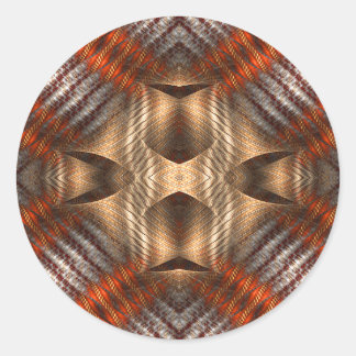 Broken Identity Classic Round Sticker