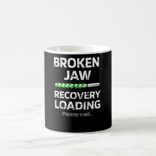 Broken Jaw Fracture Surgery Recovery Gift Coffee Mug