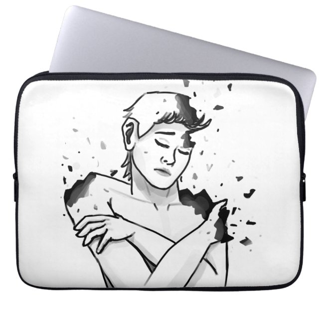 Broken Laptop Sleeve (Front)