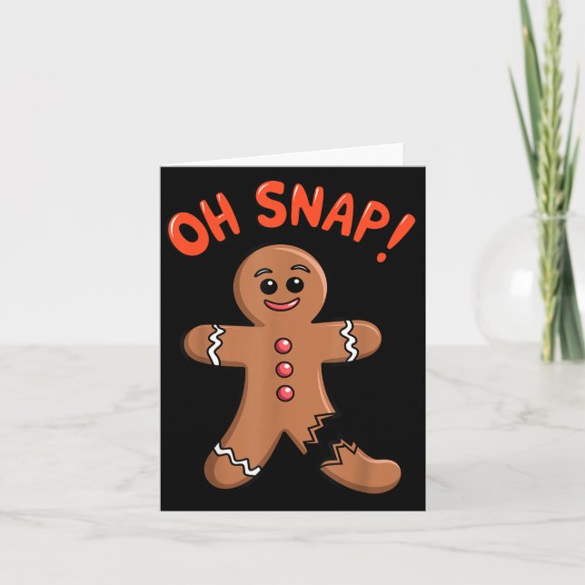 Broken Leg Art For Men Women Kids Broke Foot Broke Card (Front)