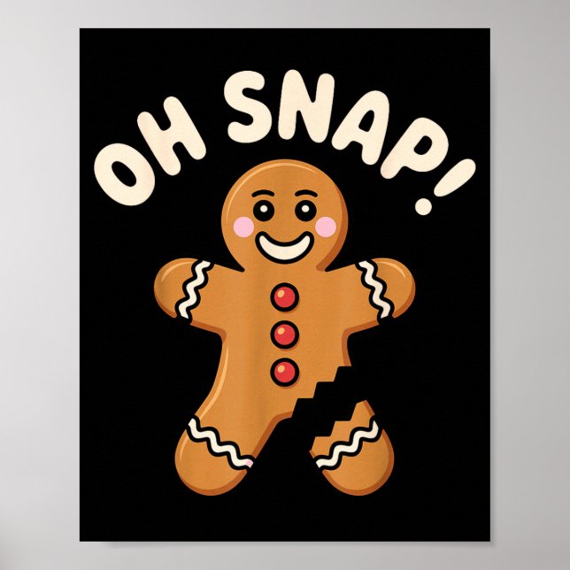 Broken Leg Art Men Women Kids Foot Ankle Knee Surg Poster (Front)