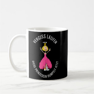 Broken Leg Foot Ankle Running Jogging Bouncing  Coffee Mug