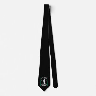 Broken Leg Tibia Okay Get Well Soon Gift Neck Tie