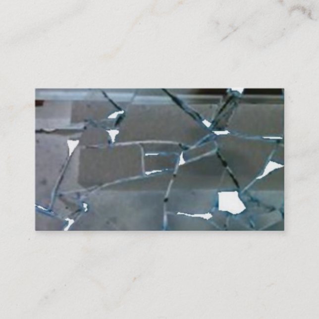Broken Mirror Business Card (Front)