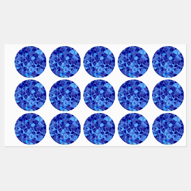 broken mosaic C Labels (Sheet)