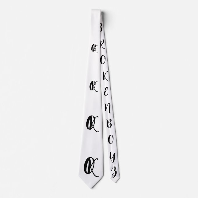 BROKEN  NECK TIE (Front)