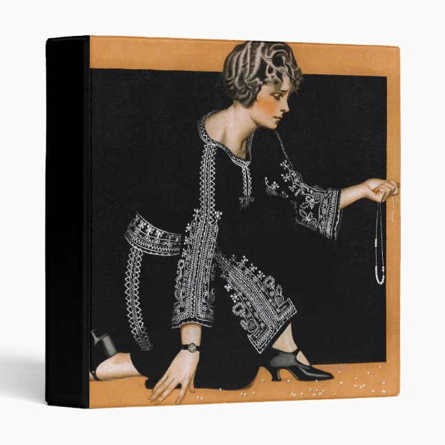 Broken Pearl Necklace Binder (Front/Spine)