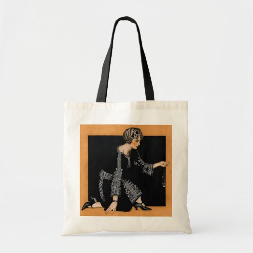 Broken Pearl Necklace Tote Bag