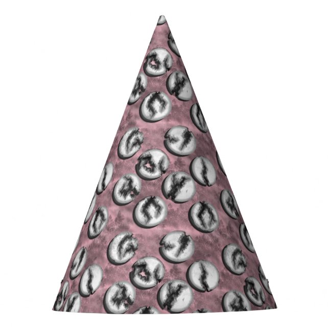 Broken Polka Dot Party Hat (Front)