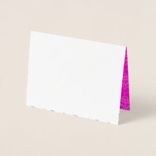 Broken Polka Dots Card     Silver Foil Print