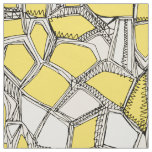 BROKEN POP lemon Fabric