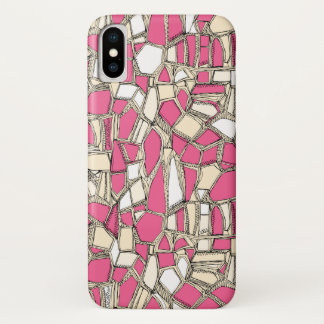 BROKEN POP pink iPhone X Case