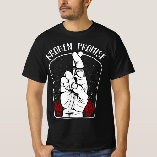 Broken Promise Aesthetic Vaporwave Anime Grunge Go T_Shirt