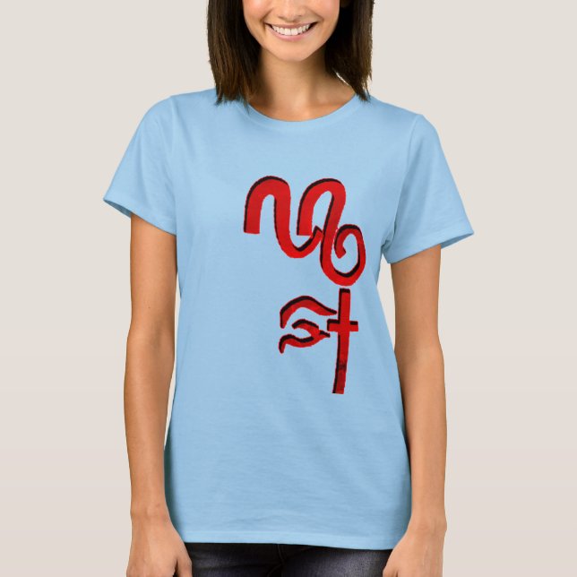 BROKEN-REDLOGO-NAME T-Shirt (Front)