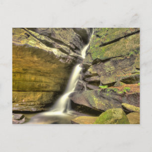Broken Rock Falls, Hocking Hills, Ohio Postcard