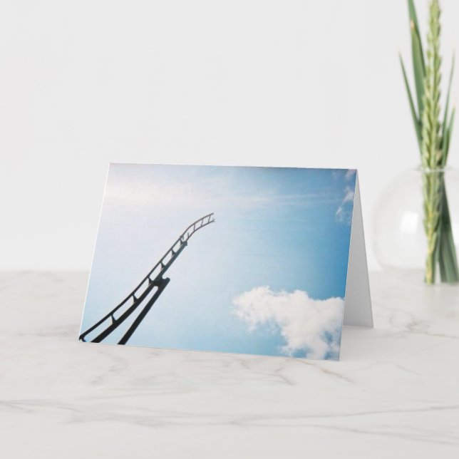 Broken Rollercoaster Card (Front)