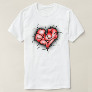 Broken & Shattered Heart T-Shirt