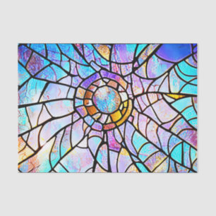 Broken Stained Glass Effect Decoupage Tissue Paper