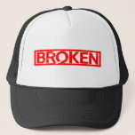 Broken Stamp Trucker Hat