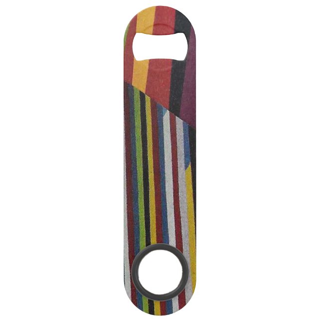 broken stripes and wood bar key (Front)