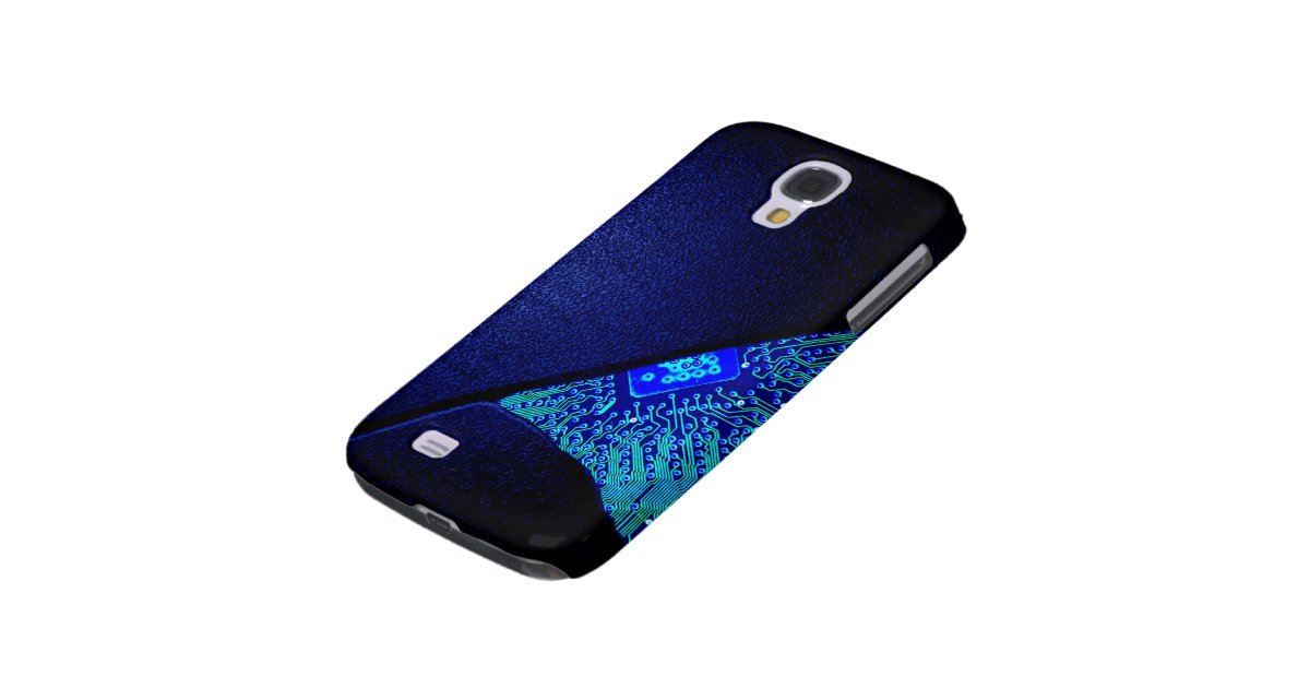 Broken Tech - Blue Case | Zazzle