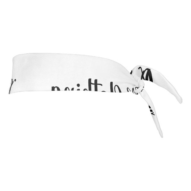 BROKEN  TIE HEADBAND (Rotate 90)