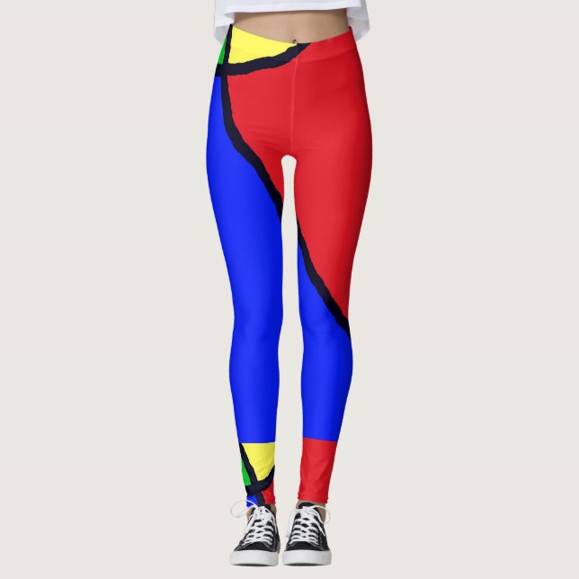 Broken Tile Bold leggings (Front)