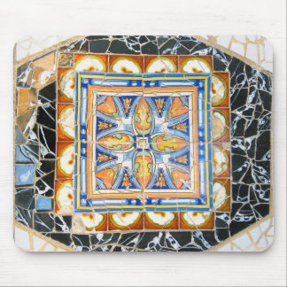 Broken Tile Mosaic Mousepad